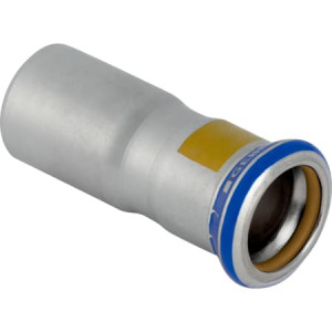 34134 Переход Geberit Mapress из нержавеющей стали, с гладким концевиком (газ) Geberit