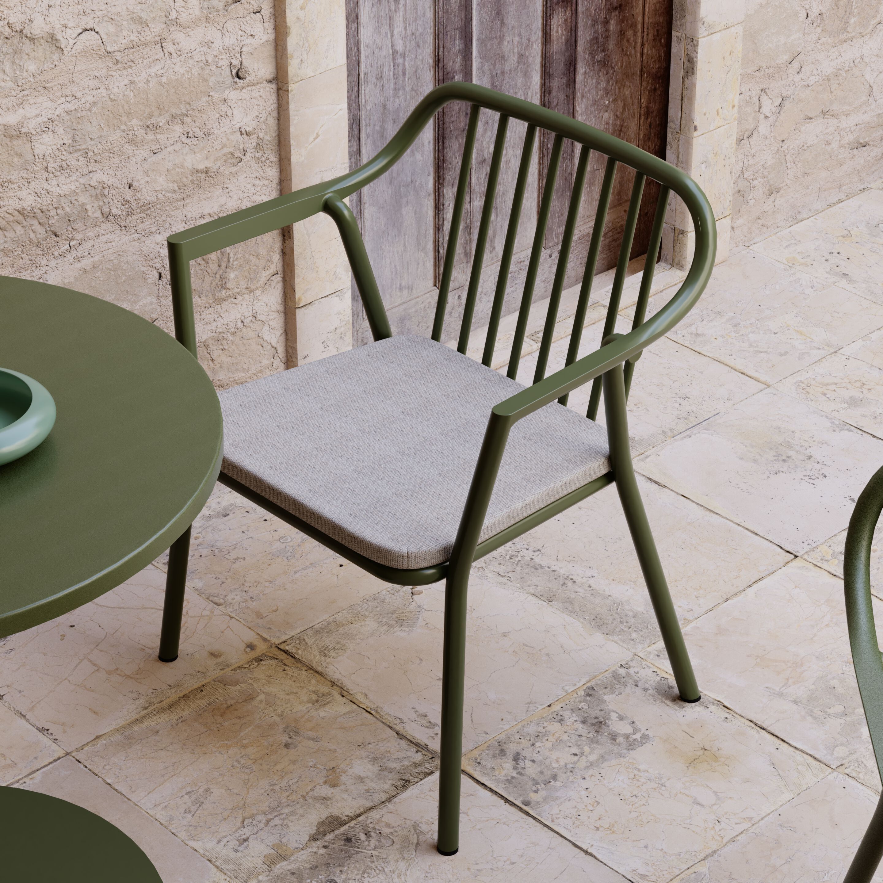 Алюминиевый садовый стул с подлокотниками YAAZ Monte ARCH-00033490 - Вид №6