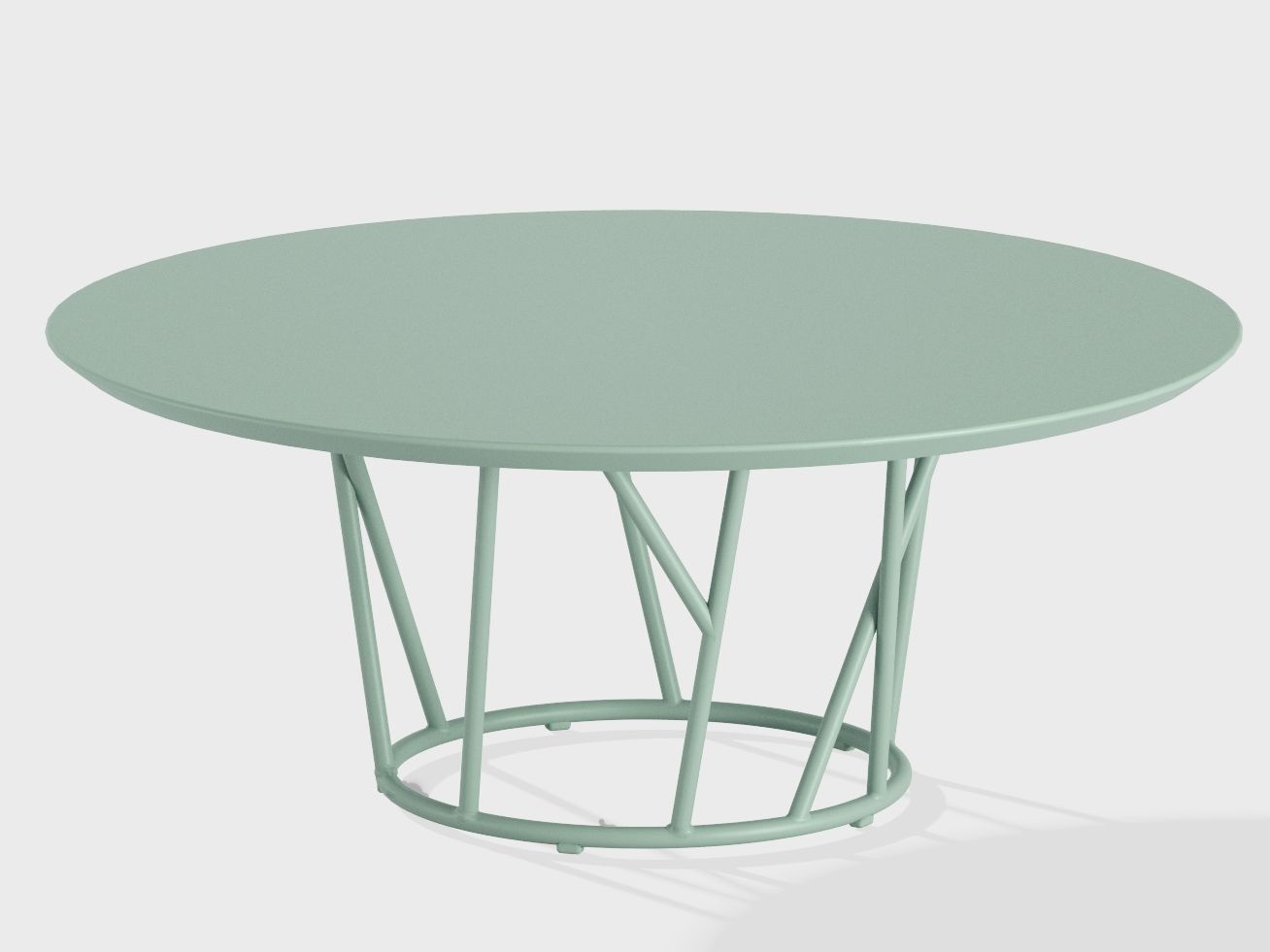 Алюминиевый круглый садовый столик FAST ARCH-00023856