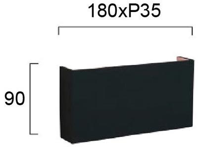 Terzo Light Светодиодный настенный светильник для улицы из алюминия  V4226200  - Вид №2