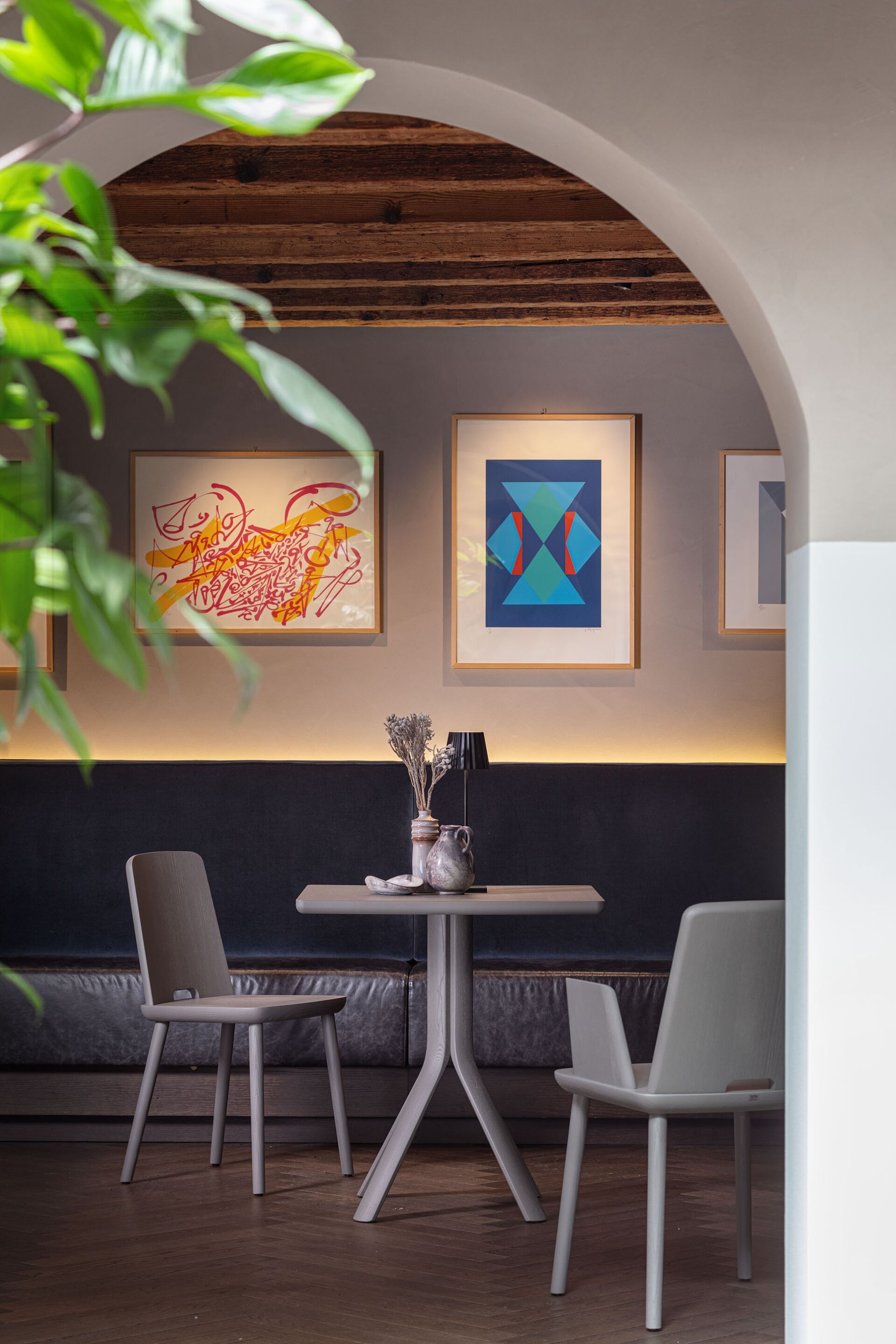 Стул из ясеня с мягким сиденьем SIPA планшет ARCH-00136425 - Вид №8