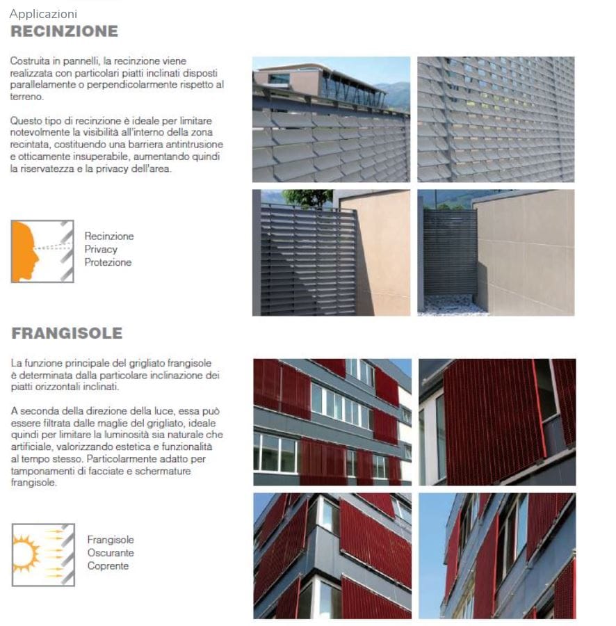 Стальной экран ограждения GRIDIRON Frangisole и Экран ARCH-00068127 - Вид №4