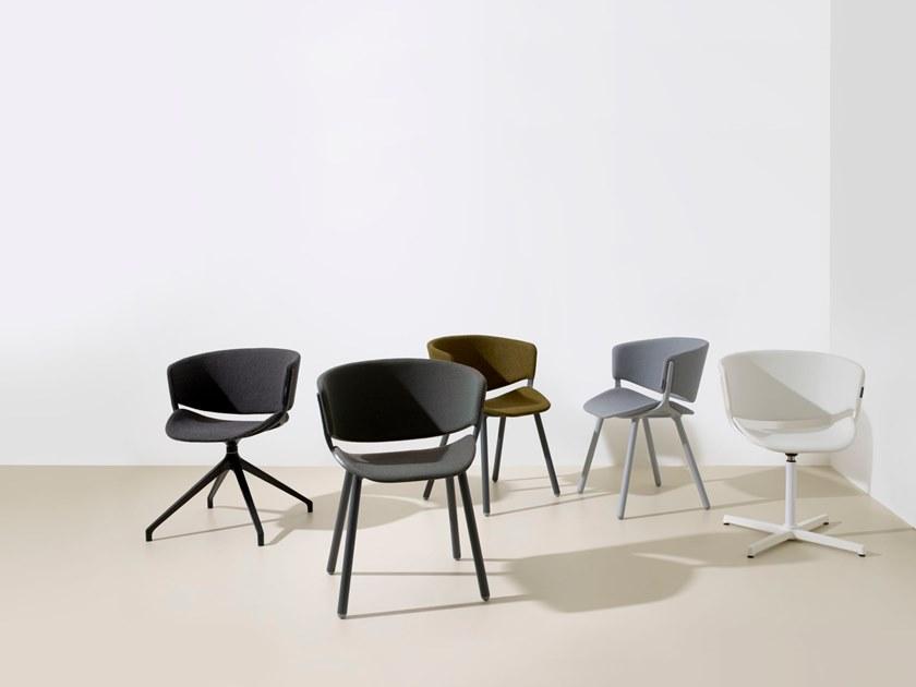 Offecct Поворотное кожаное кресло с 4-мя спицами Phoenix sun-id-1460551 - Вид №4