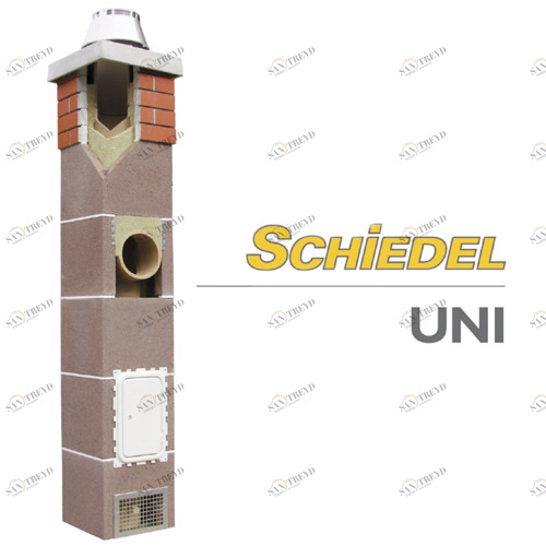 SCHIEDEL Комплекты дымохода (одноходовой с вент. каналом) 5867