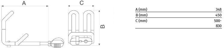 Vortice Тепловентилятор для каминов Caldofa' 70710 - Вид №3