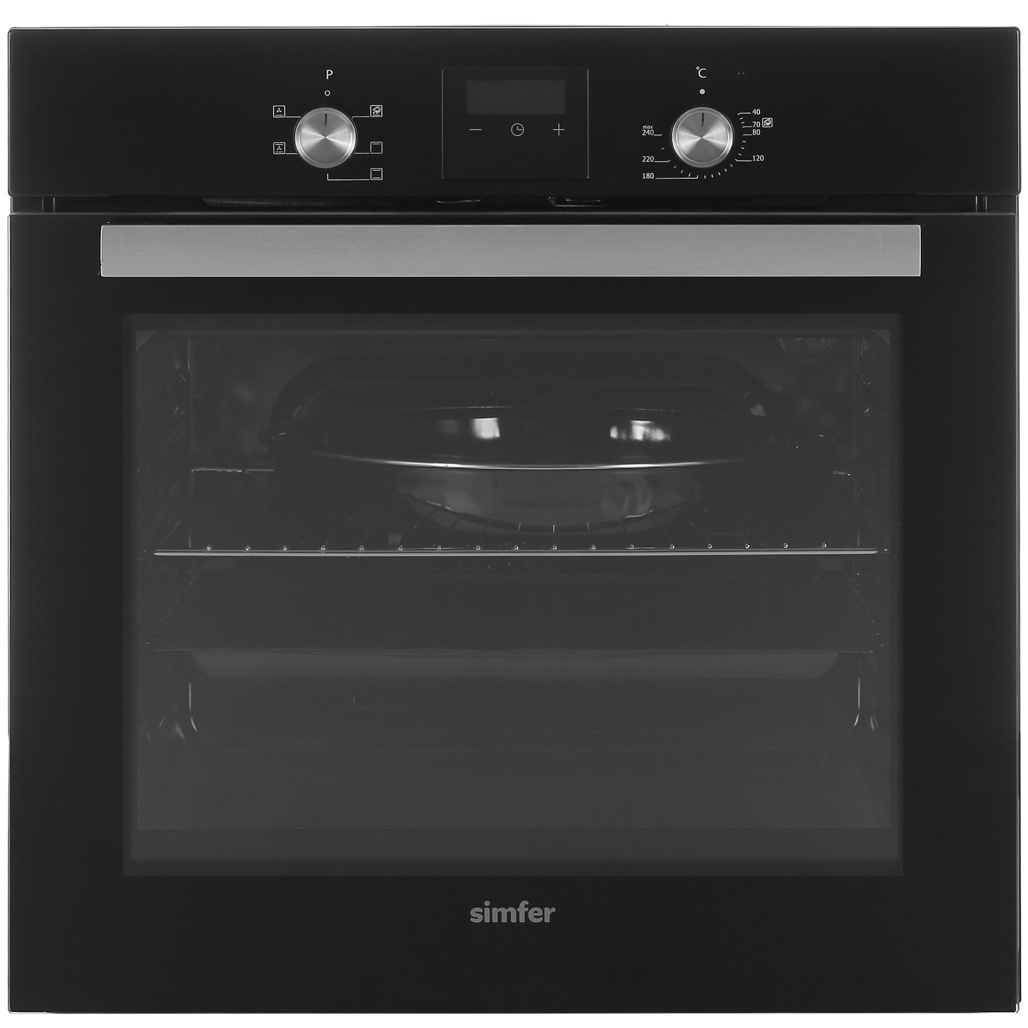8186946 Электрический духовой шкаф Simfer B6EB56016 черный STDN-0016174