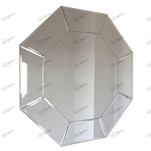 Зеркало венецианское восьмиугольное с фацетом "Рич-2" GRAUM ДИЗАЙНЕРСКИЕ 304127 Зеркальный 