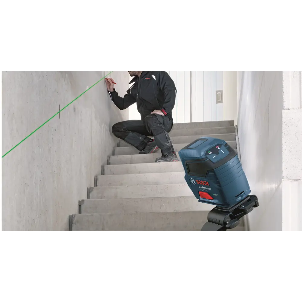 Уровень лазерный Bosch Professional GLL 2-10 G 0601063P00, 10 м 84373439 STLM-2122182  - Вид №6