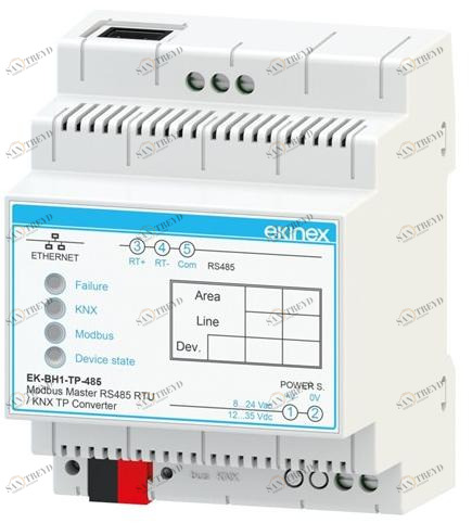 EKINEX Шлюз Modbus RS485 Master - KNX sun-id-1440570