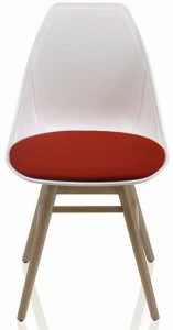 ALMA DESIGN Стул из полипропилена со встроенной подушкой X chair 1085