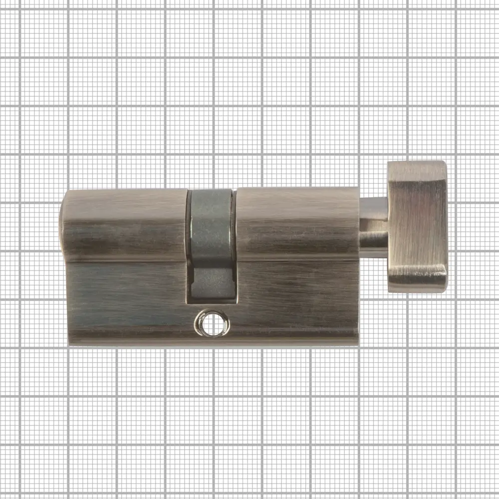 AJAX Цилиндр AX102/60 бронза - ключ-вертушка для входных дверей 83738359 STLM-0044090 - Вид №3