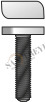 Винт SR 51 10 020 SR51 Tecfi M10 x 20 