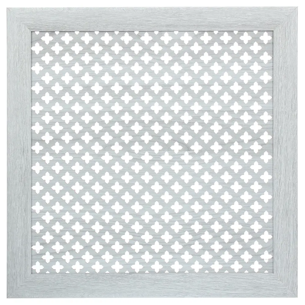 ЛАЙТ Экран для радиатора «Готико» 60×60 см в сером дубе 18732779 STLM-1403093