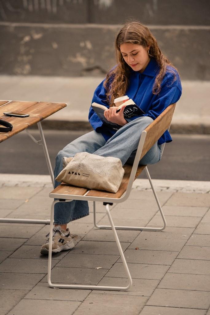 VESTRE Скамья из стали и дерева со спинкой April go sun-id-1474803 - Вид №5