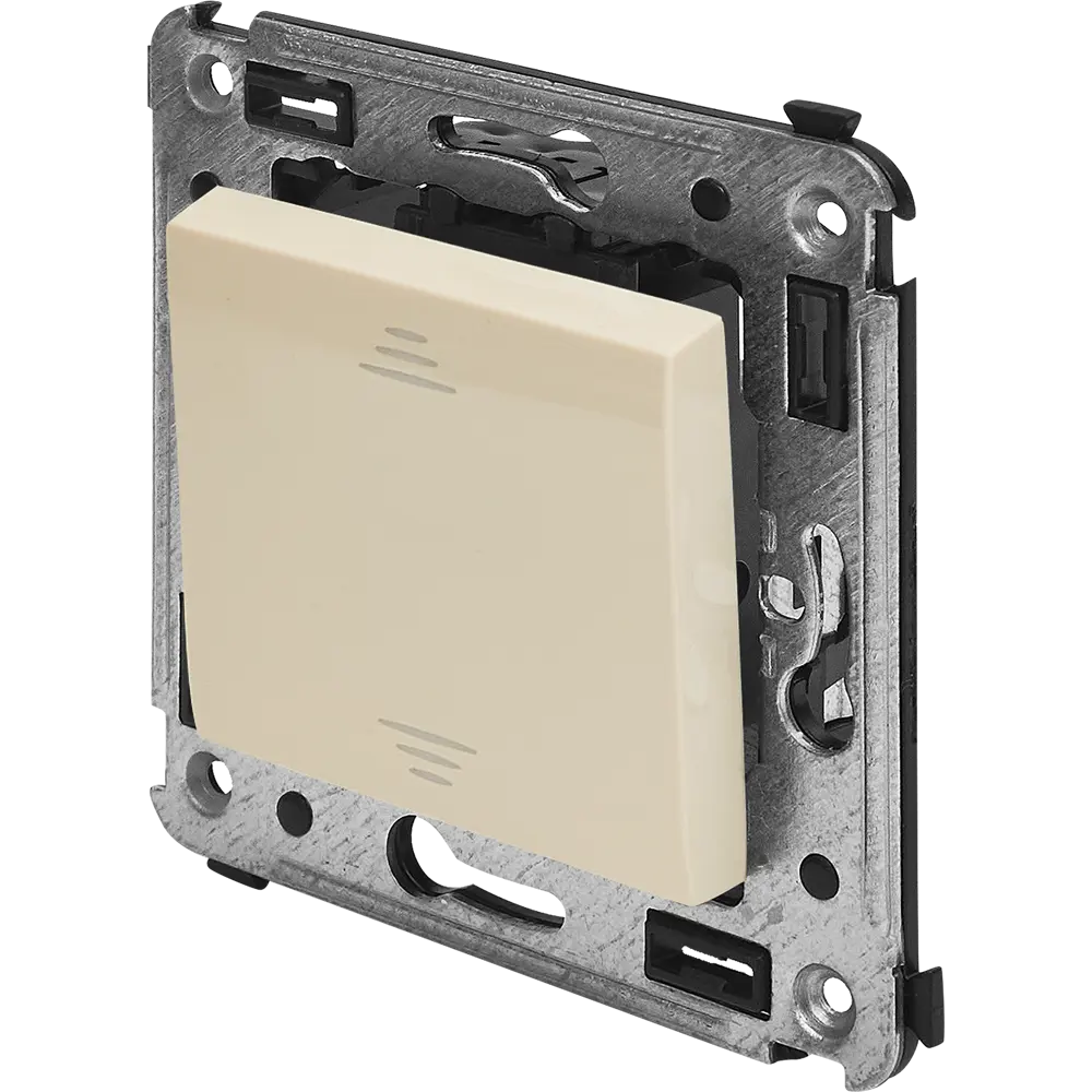 Инвертор встраиваемый DKC Avanti 1 клавиша цвет ванильная дымка STLM-2104689