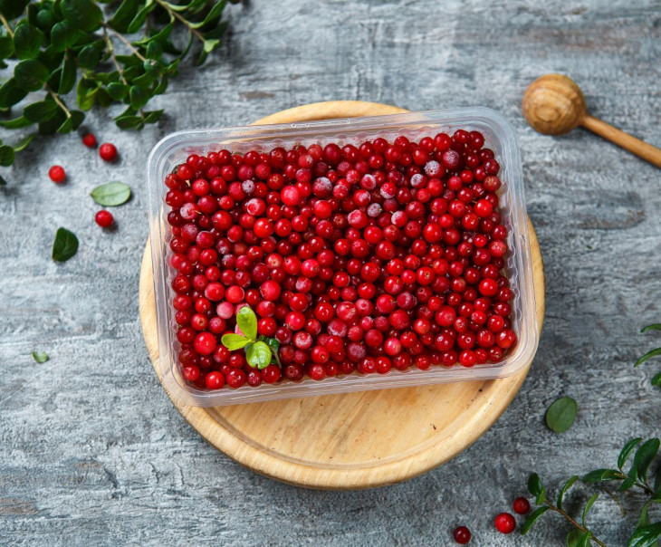 7126 Брусника замороженная Вкусляндия 