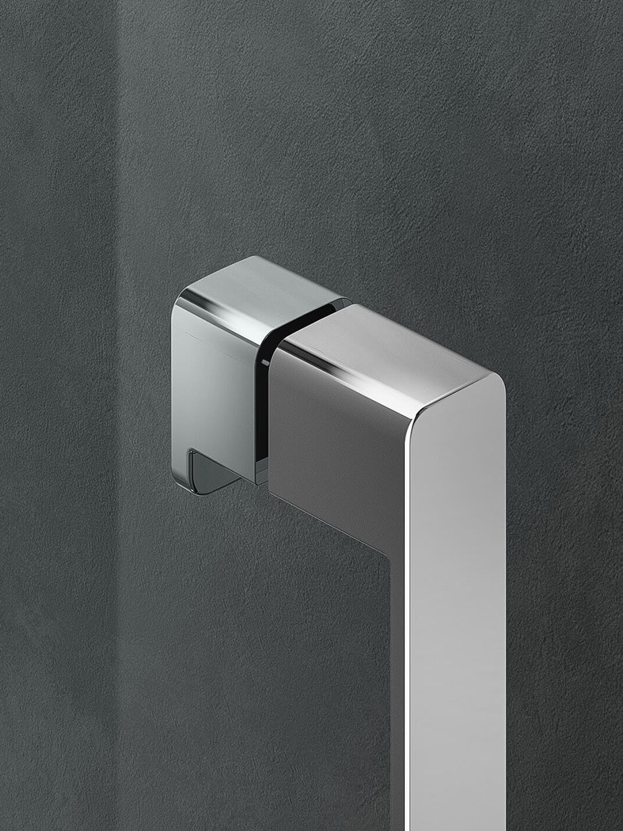 Маятниковая дверь для душевого уголка Provex Jolly JE 2070 JE 05 GL с неподви 2070JE05GL - Вид №1