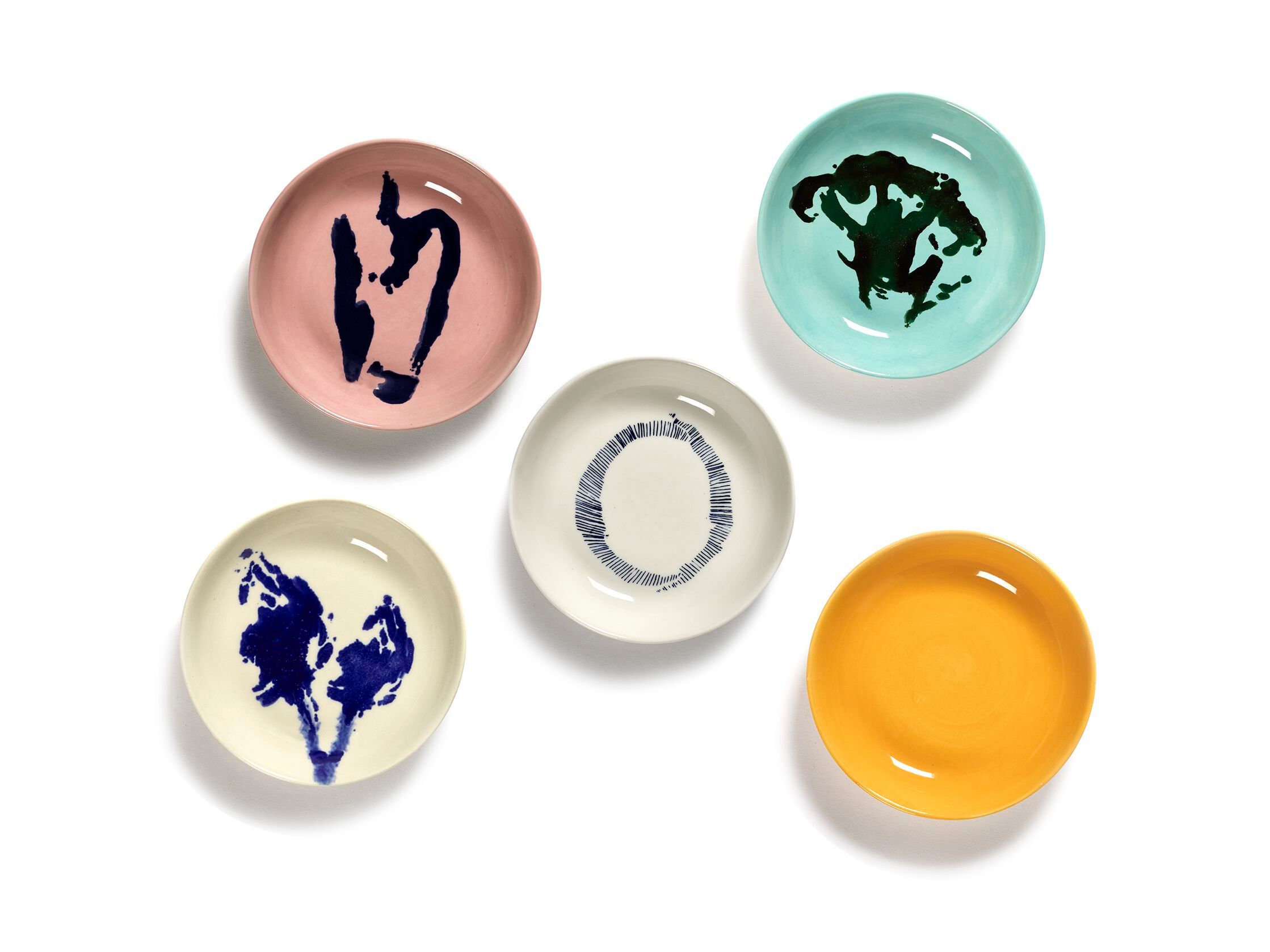 Глазурованная фарфоровая тарелка Serax Ottolenghi Feast ARCH-00133436 - Вид №44