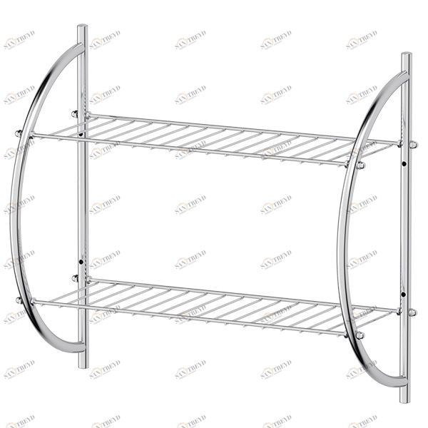 Полка металлическая 2-х ярусная 52,5 cm Santreyd GHI 222