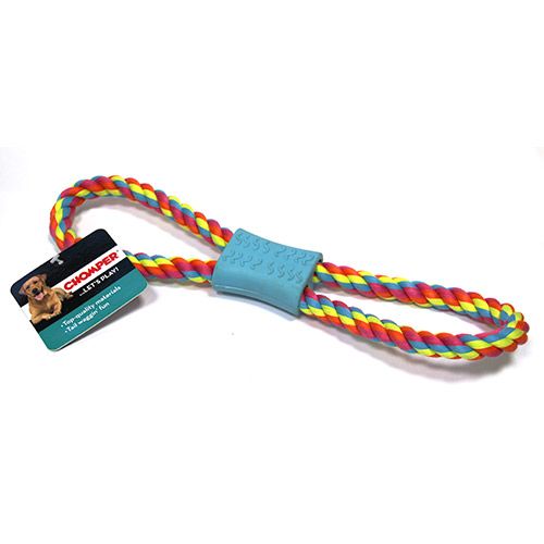 ПР0037724 Игрушка для собак Тяни-толкай Восьмерка из каната CHOMPER 