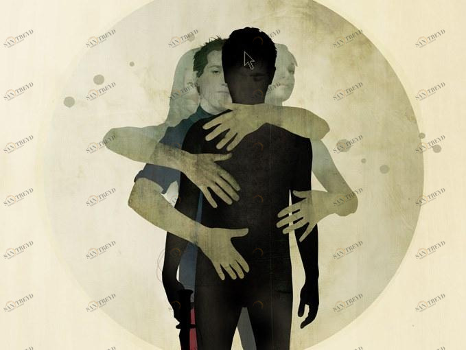 MOMENTI Авторский художественный принт Crazy home paintings Dh-001