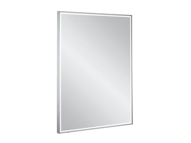 Прямоугольное алюминиевое настенное зеркало с рамкой CROSSWATER MPRO ARCH-00034089