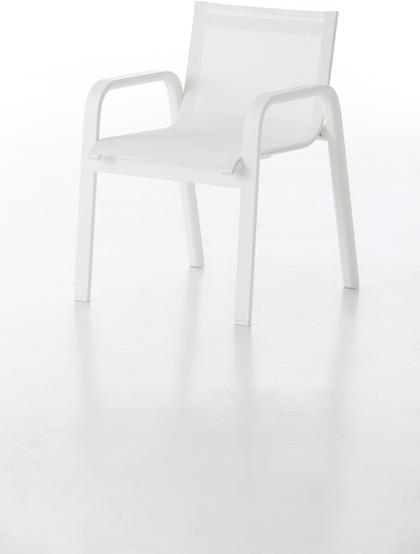 GANDIABLASCO Штабелируемое садовое кресло Batyline® с подлокотниками Stack sun-id-1477892 - Вид №3