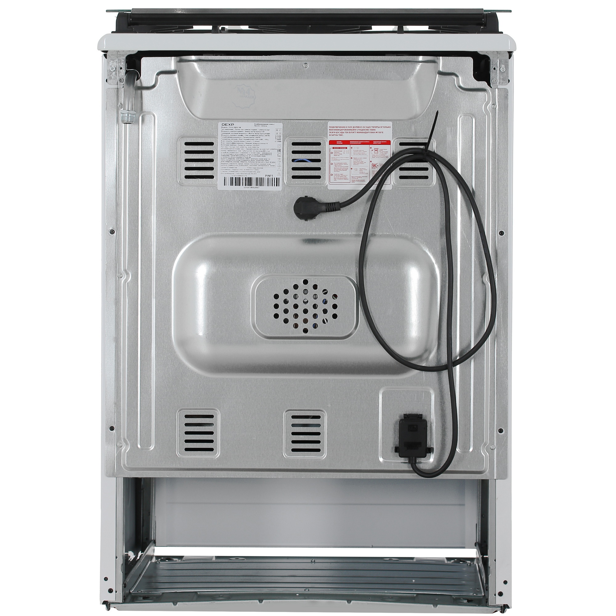 9082403 Комбинированная плита DEXP M26-1W белый STDN-0151553 - Вид №10