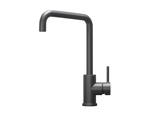 7110, ГРАФИТ МАТОВЫЙ, СМЕСИТЕЛЬ КУХОННЫЙ GRANULA Kitchen Space 7110-ST175 - Вид №1