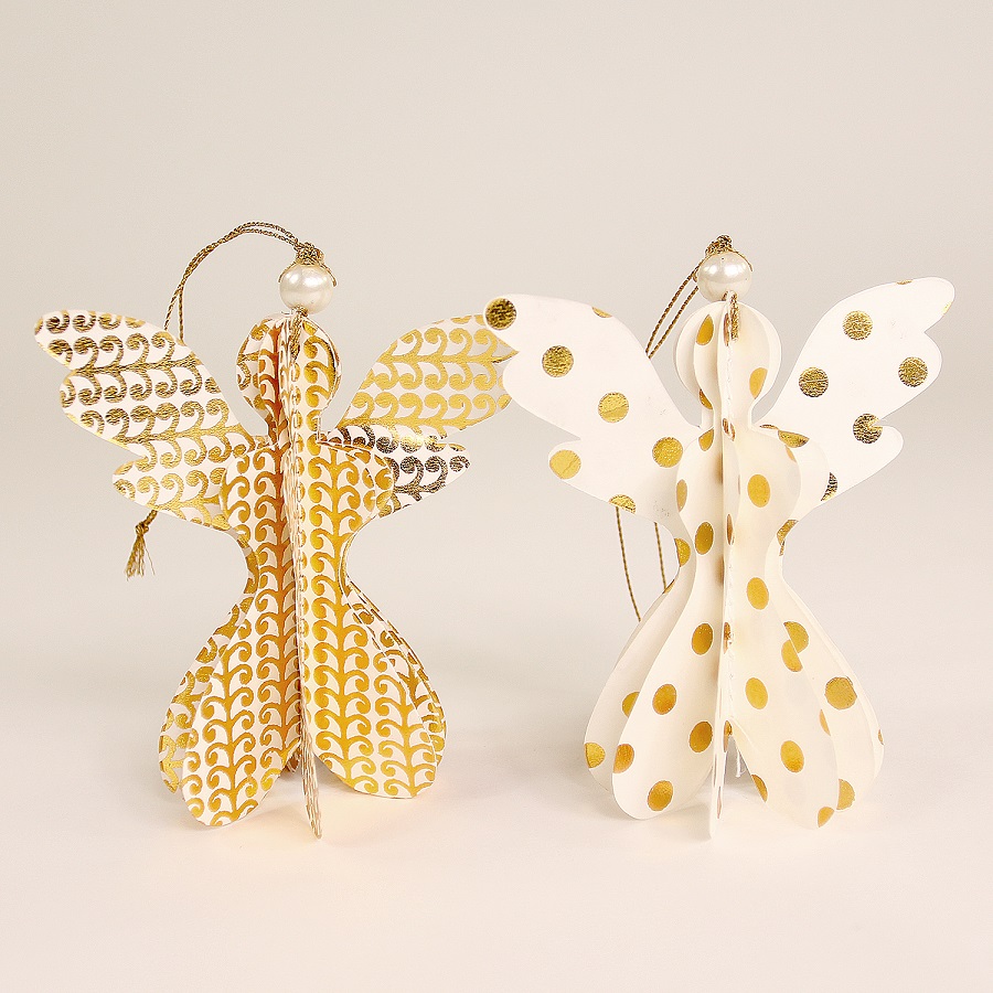 en_ny0067 Набор декоративных елочных украшений angels, 6 шт. EnjoyMe  - Вид №3