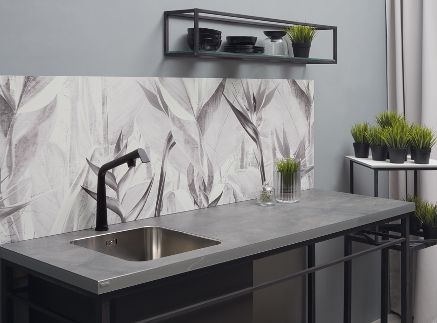 Столешницы для кухни - Пульпис сильвер LIGRON LIST383 2127 - Вид №9