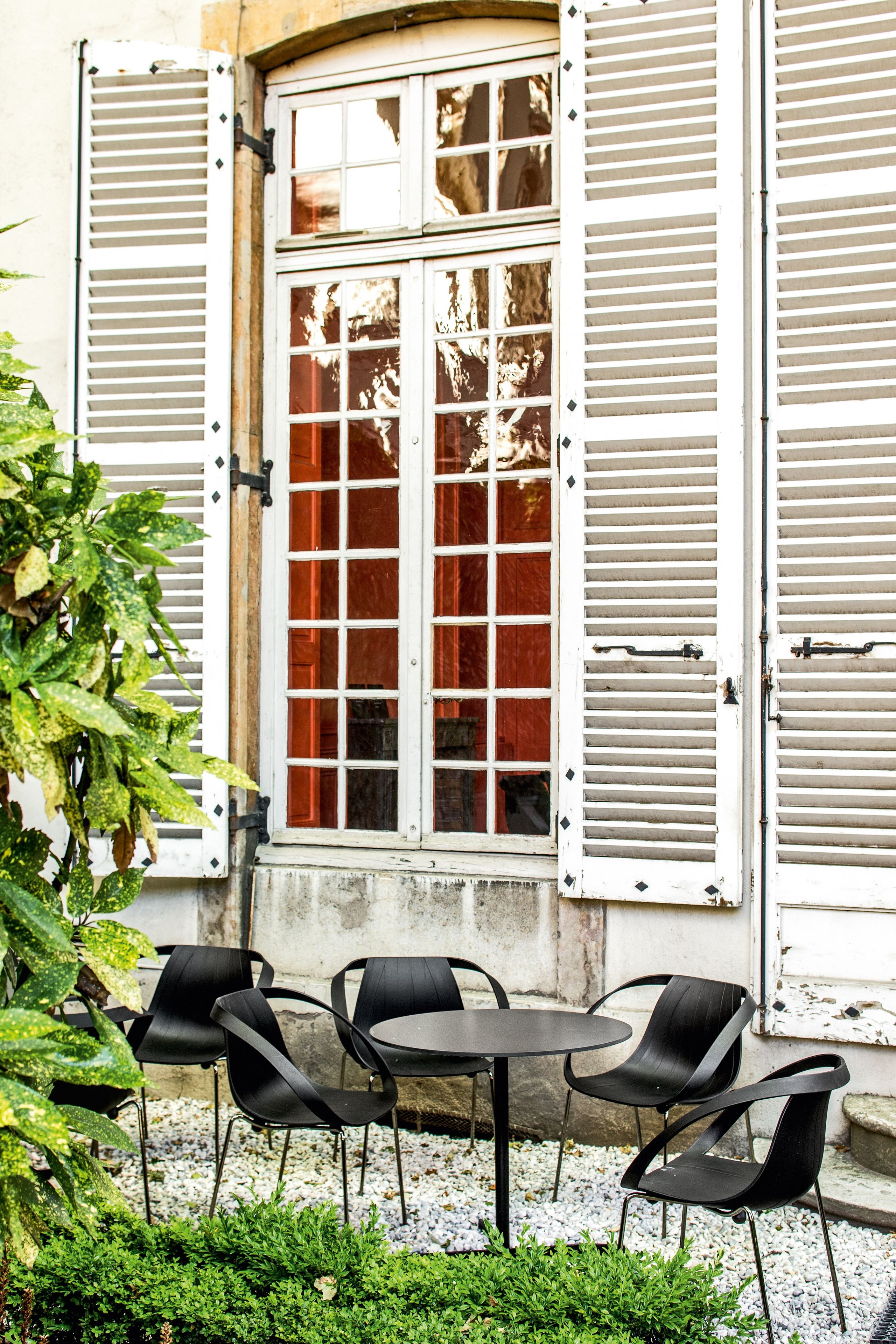 Штабелируемый стул из полипропилена с подлокотниками MOROSO IMPOSSIBLE WOOD ARCH-00138879 - Вид №5