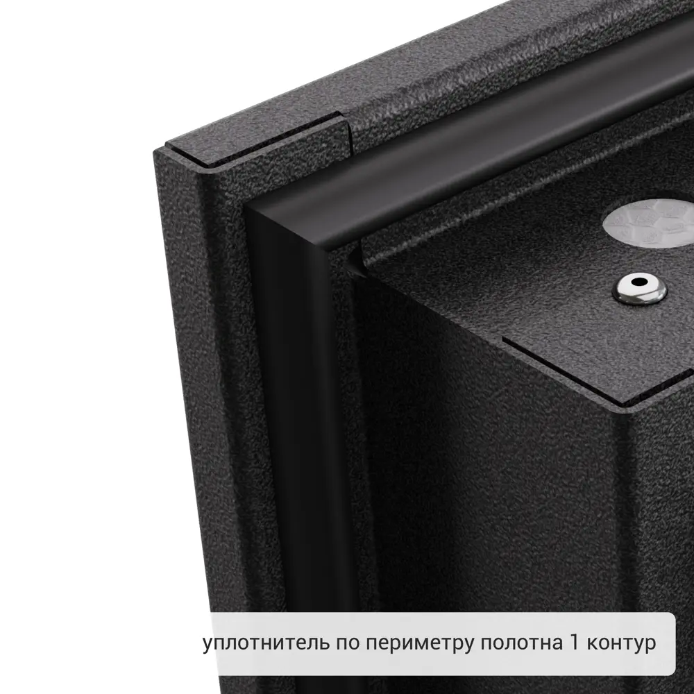 Дверь входная металлическая Термо 950 мм левая цвет катро титан TOREX STLM-2084003 - Вид №12