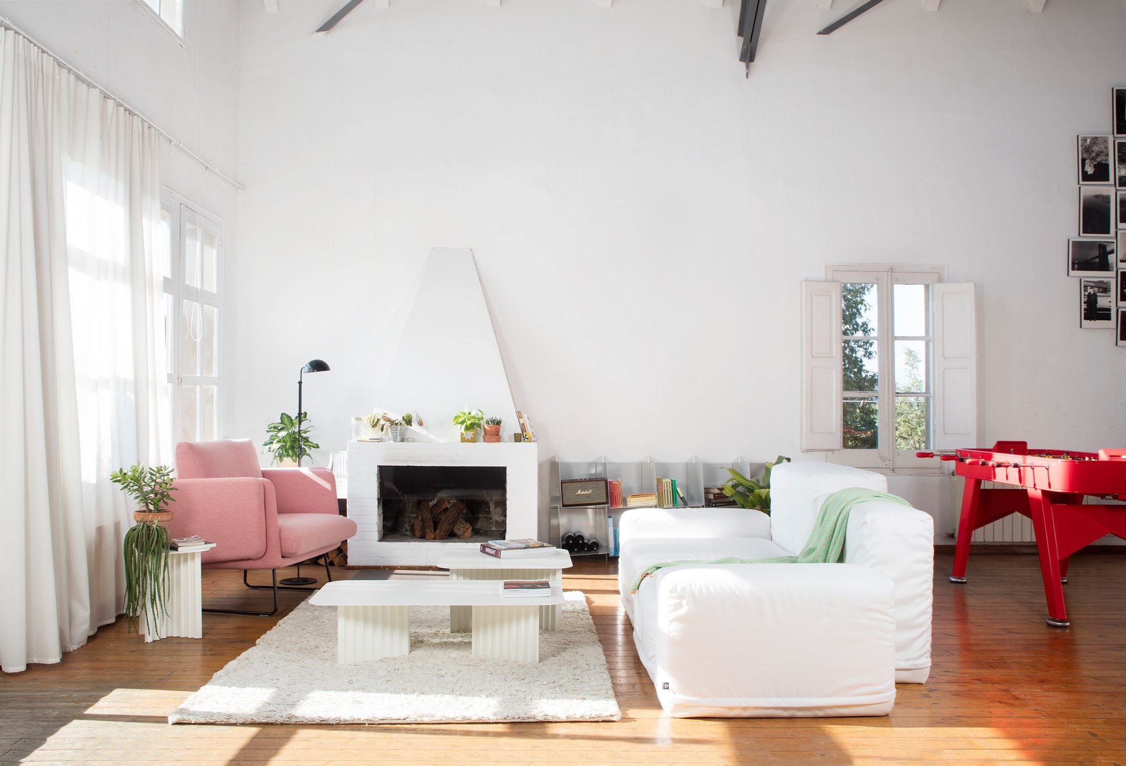 Мраморный низкий квадратный журнальный столик и стальная основа RS Barcelona Plec ARCH-00047733 - Вид №6