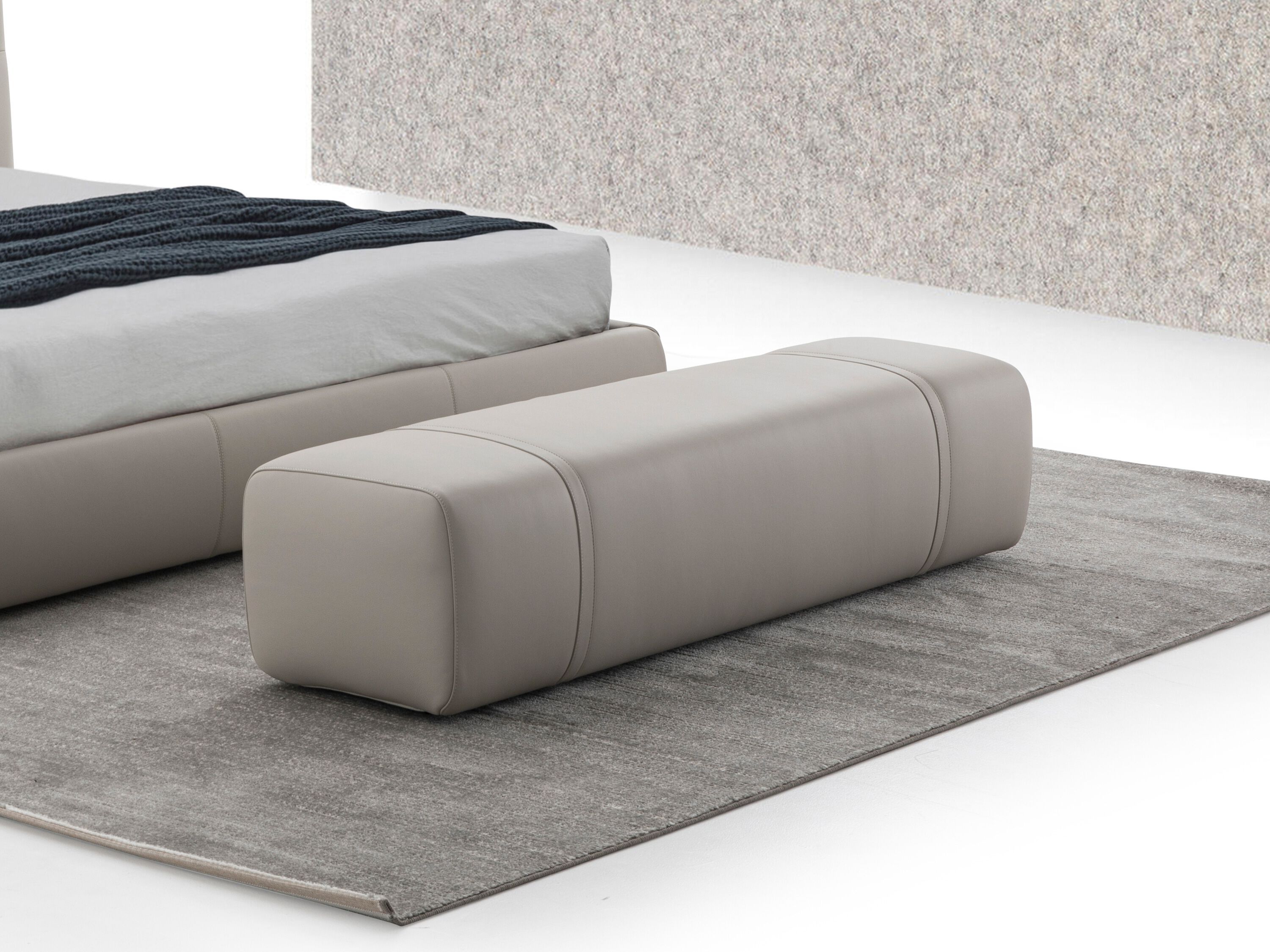 Кожаная мягкая скамья CAMPO DE' FIORI COZ629 ARCH-00007907 - Вид №1