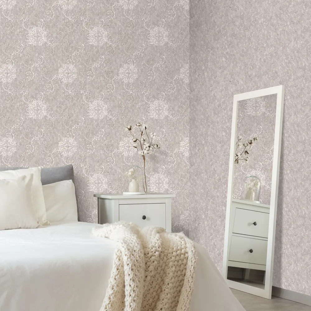 Обои флизелиновые Euro Decor Marco серые 1.06 м ED7115-11 88475978 STLM-2072930 - Вид №3