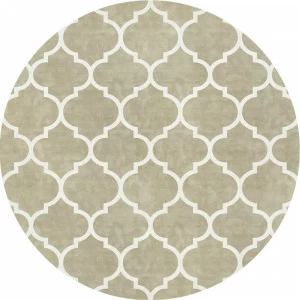 Ковер Trelli Круглый 150x150 бежевый RUGBERRY ДИЗАЙНЕРСКИЕ, TRELLI 326226 Кремовый;бежевый