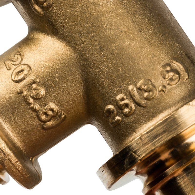 Тройник переходной 25x20x25 аксиальный для труб из сшитого полиэтилена STOUT SFA0014252025 - Вид №3