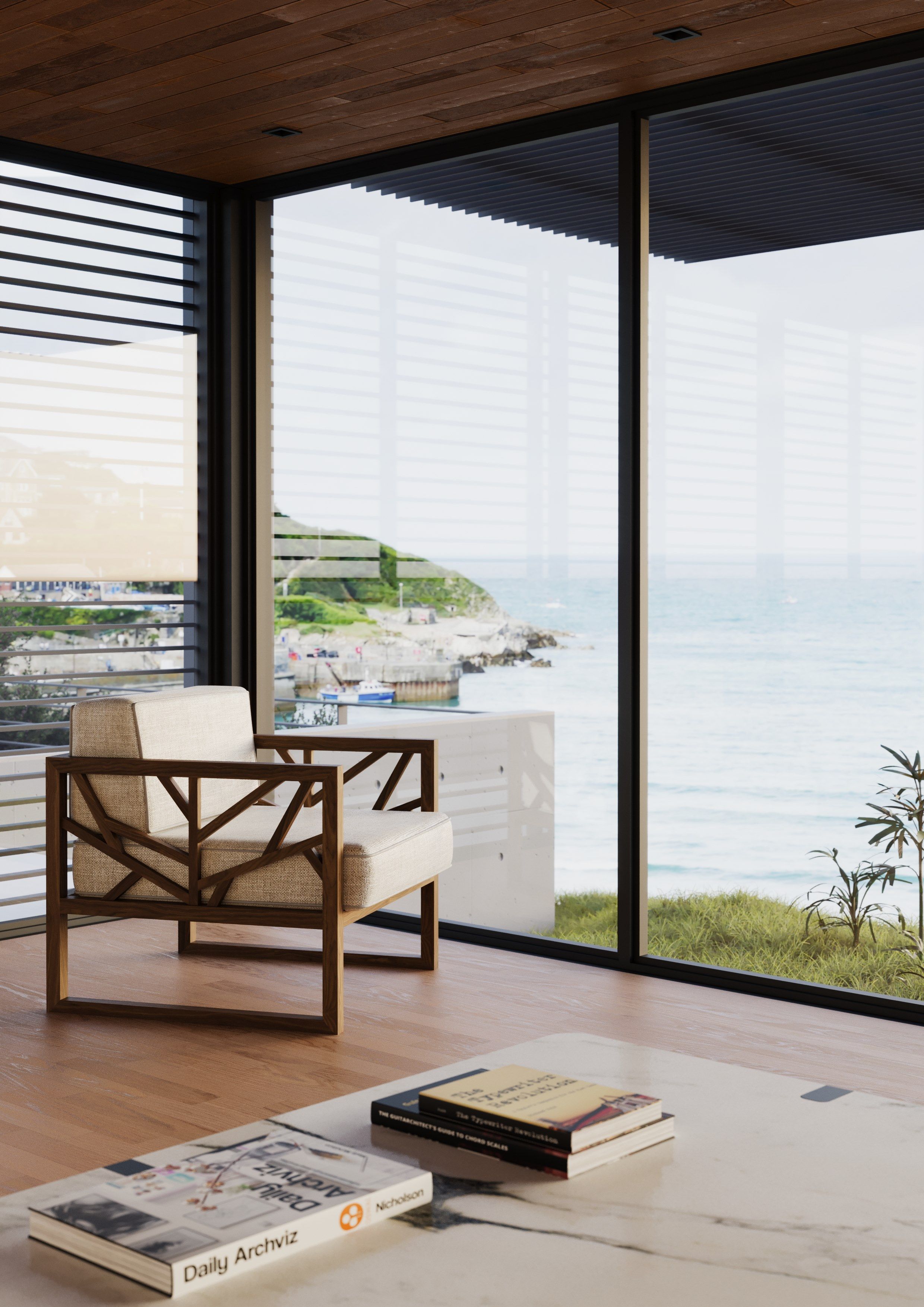 Тканевое кресло с подлокотниками Wewood TREE ARCH-00122973 - Вид №3