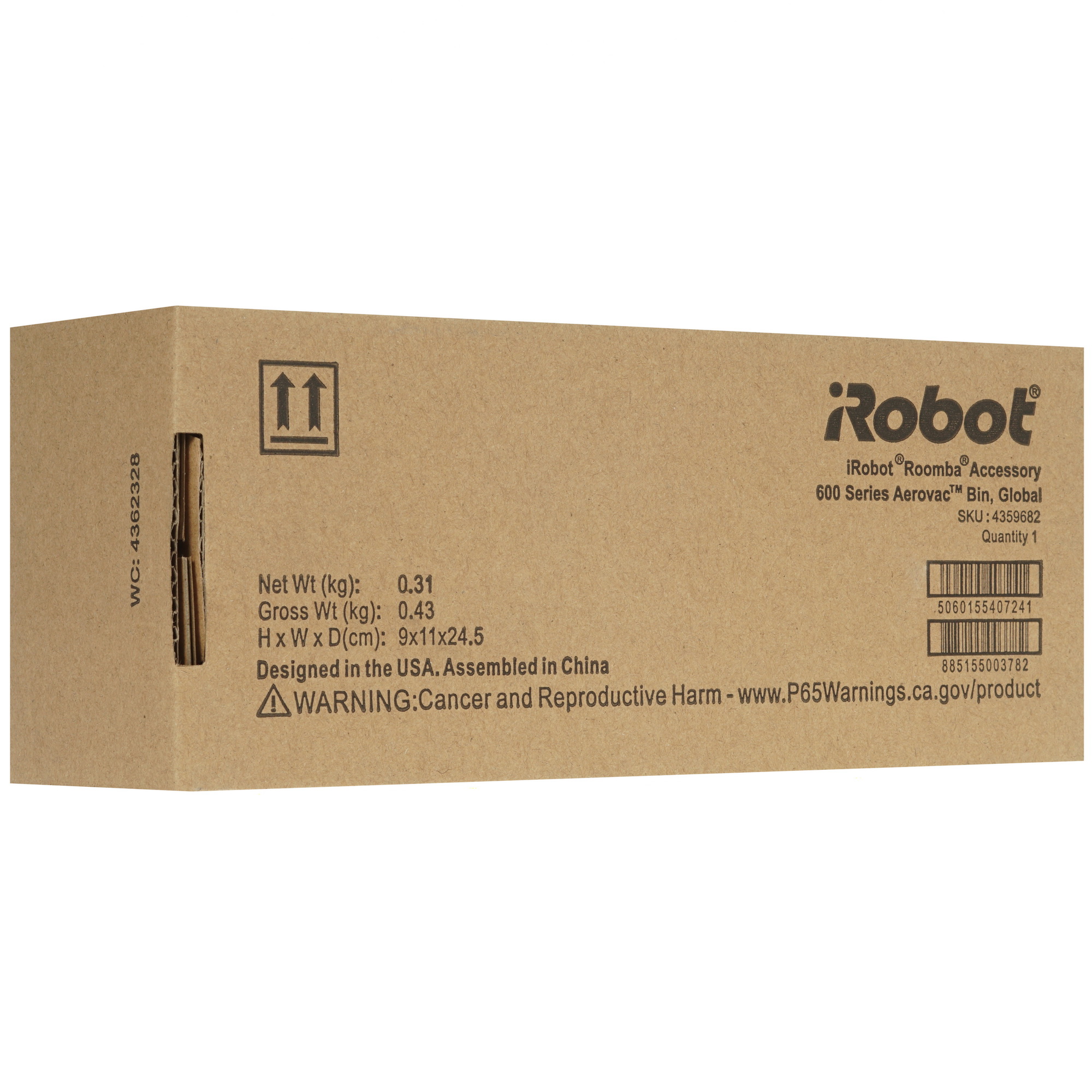 1150254 Контейнер-пылесборник iRobot AeroVac 4359682 STDN-0112616 - Вид №3
