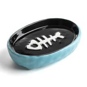 Мыльница Irony «Скелет» цвет чёрный