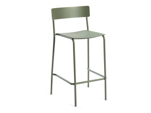 Алюминиевый высокий садовый стул с порошковым покрытием