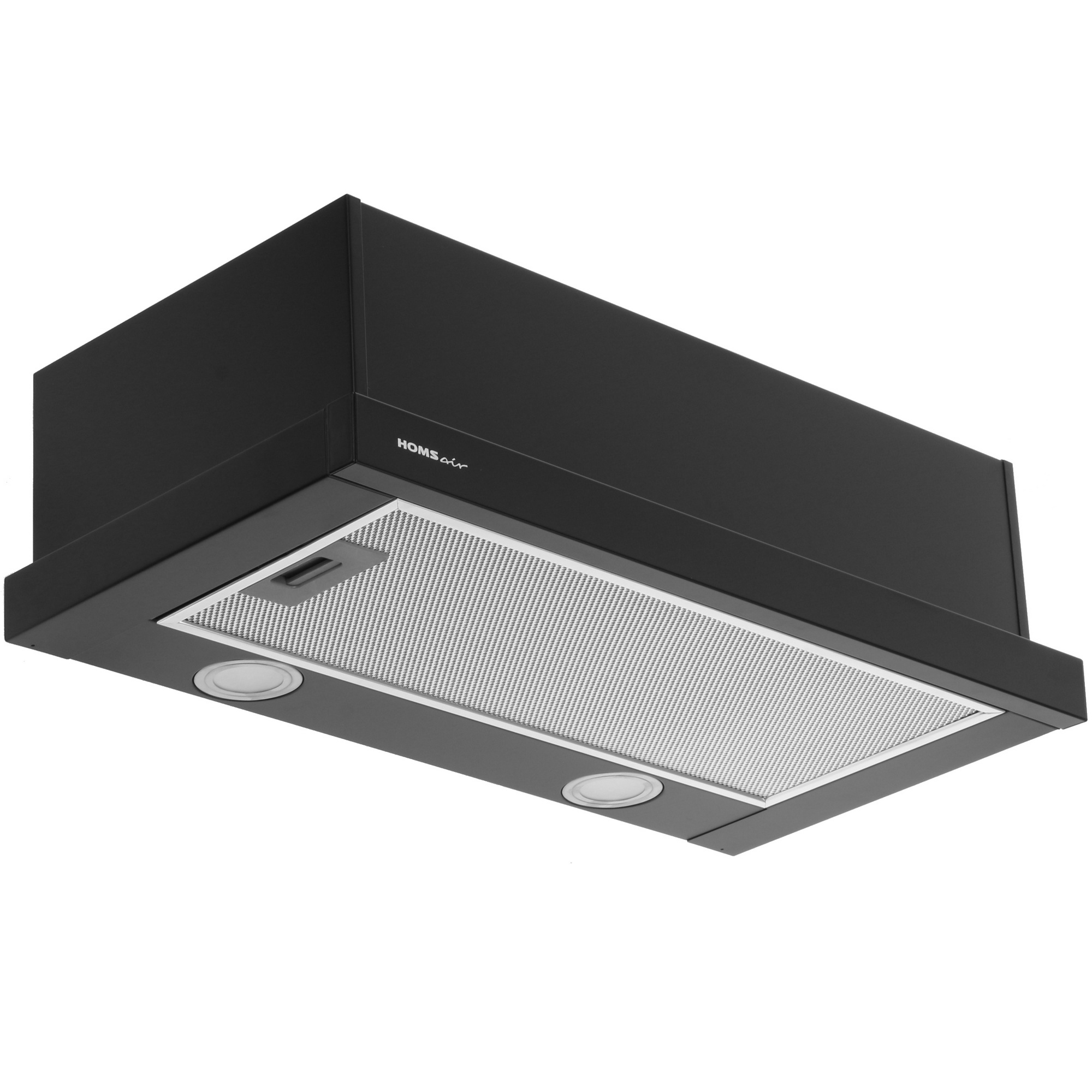 8160083 Вытяжка телескопическая HOMSair FLAT 60 черный/черный STDN-0035128