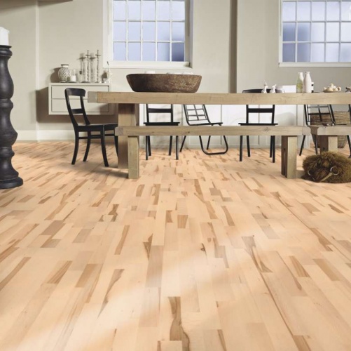 Паркетная доска Meister PС 200 Classic Лайвли 918 Бук Натур (Гладкая) 2400х200 мм 2300200103 - Вид №6