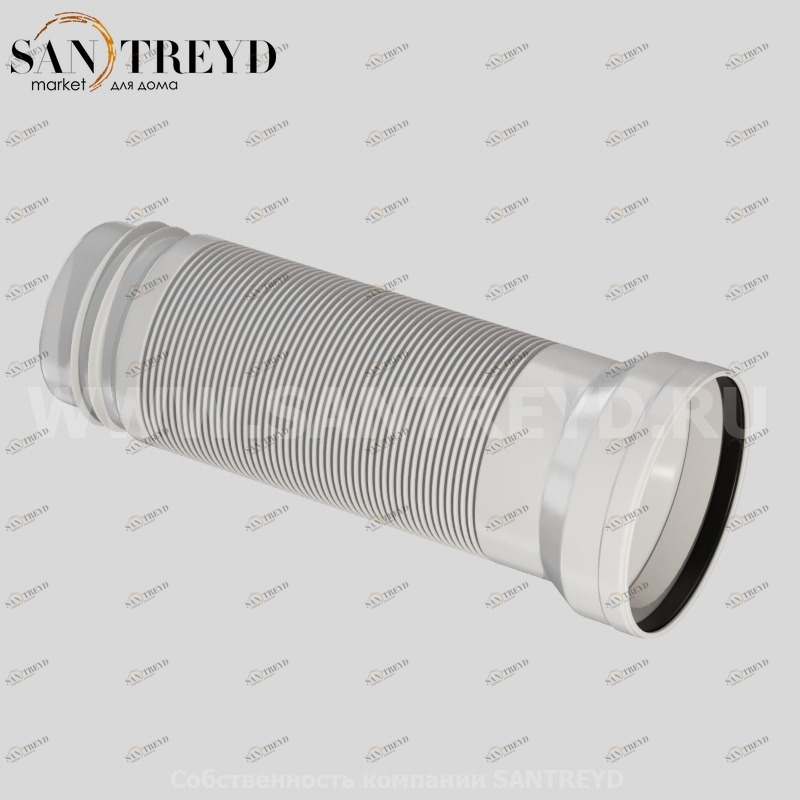 VA027 Гибкая труба для настенного слива см белая Globo ACCESSORIES Италия Ceramica Globo