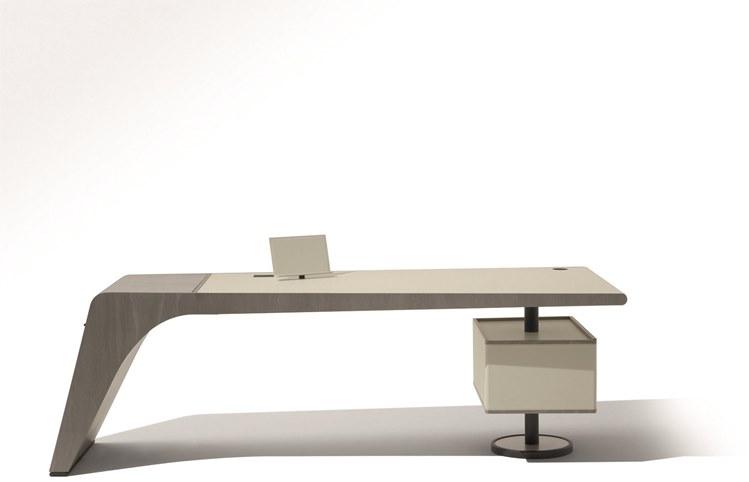 Giorgetti Прямоугольный кожаный стол sun-id-1468974 - Вид №1