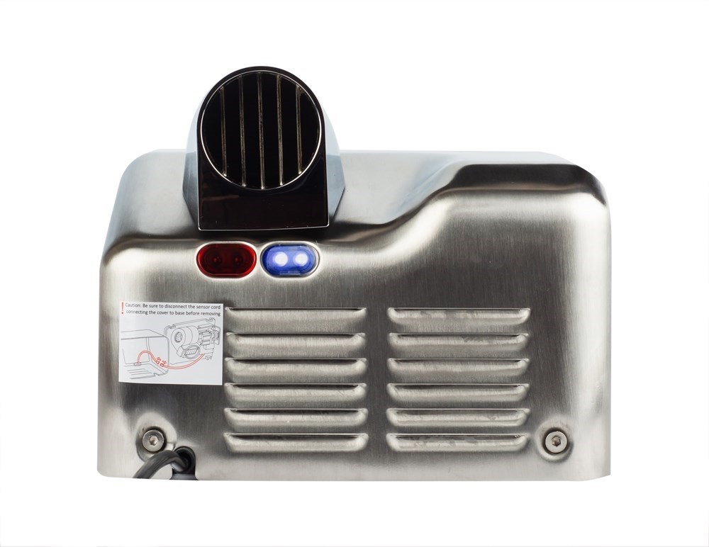 BXG-250A UV - антивандальная сушилка для рук с ультрафиолетовым обеззараживателем BXG  - Вид №2