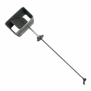 Поворотная задвижка дымохода SVT 207 150х250 мм