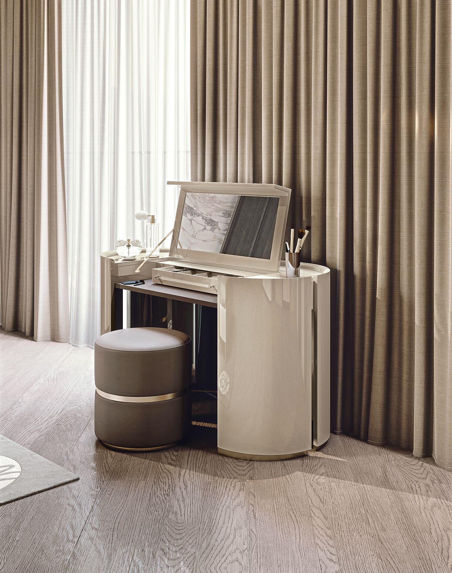 Деревянный туалетный столик Bizzotto Italia Atmosphera ARCH-00004954 - Вид №2