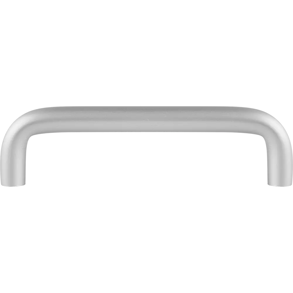 86899262 Ручка-скоба мебельная Inutilis ЦАМ 96 мм цвет матовый хром STLM-1009873 PALLADIUM  - Вид №1